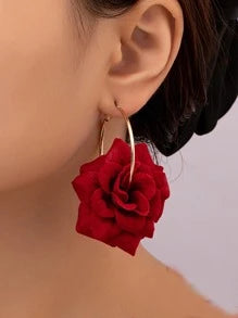 (New) Women Flower Earrings