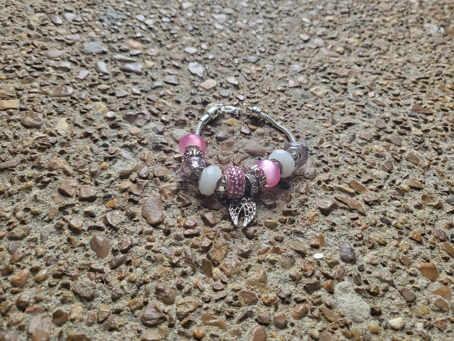 Lois Pink Breast Cancer Bracelets