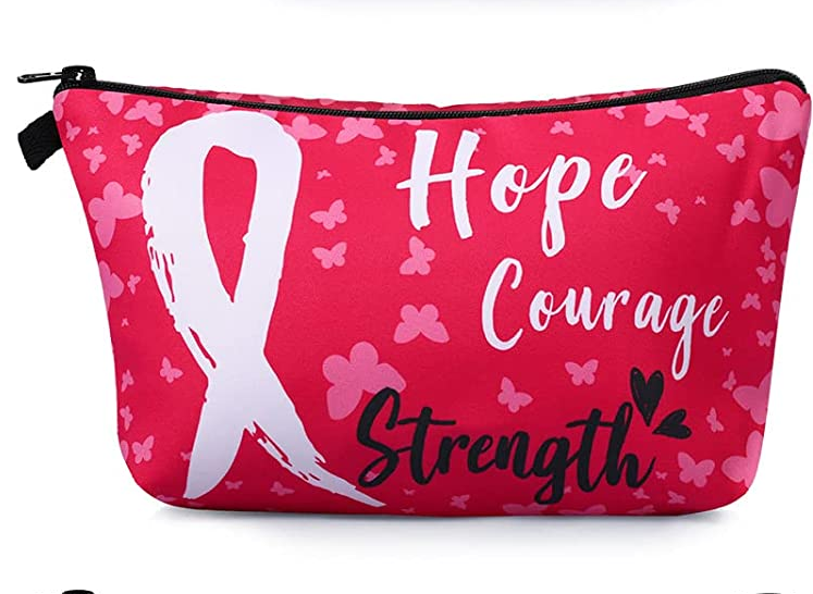 Women's Breast Cancer Make-up Bag