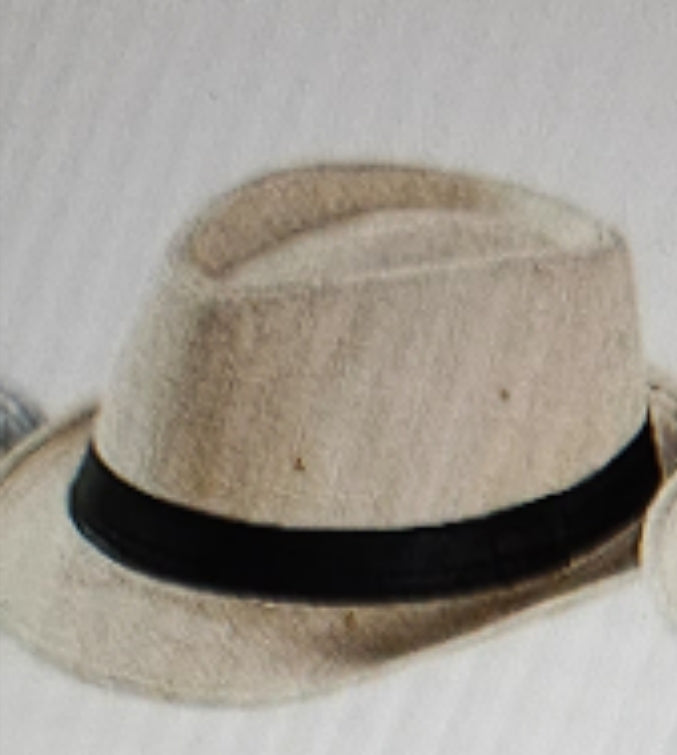 Classic Porkpie Short Brim Hat