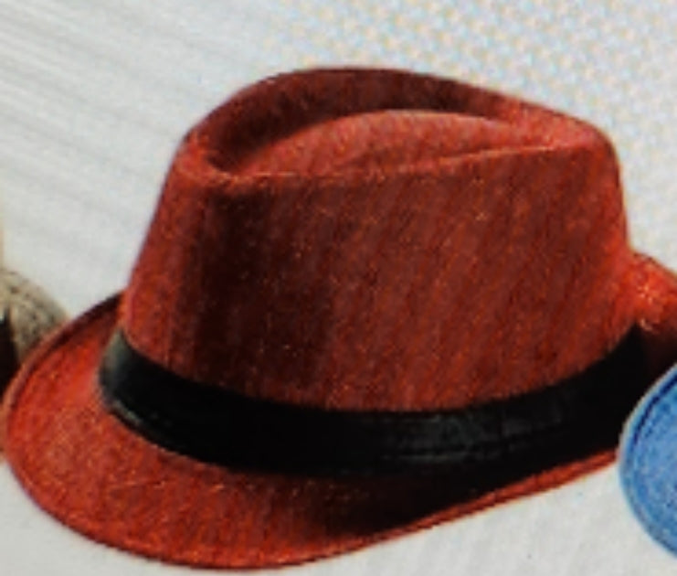 Classic Porkpie Short Brim Hat