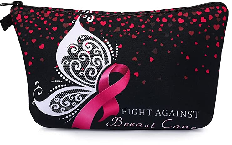 Women's Breast Cancer Make-up Bag