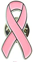 Women's Breast Cancer Ribbon Lapel Pins