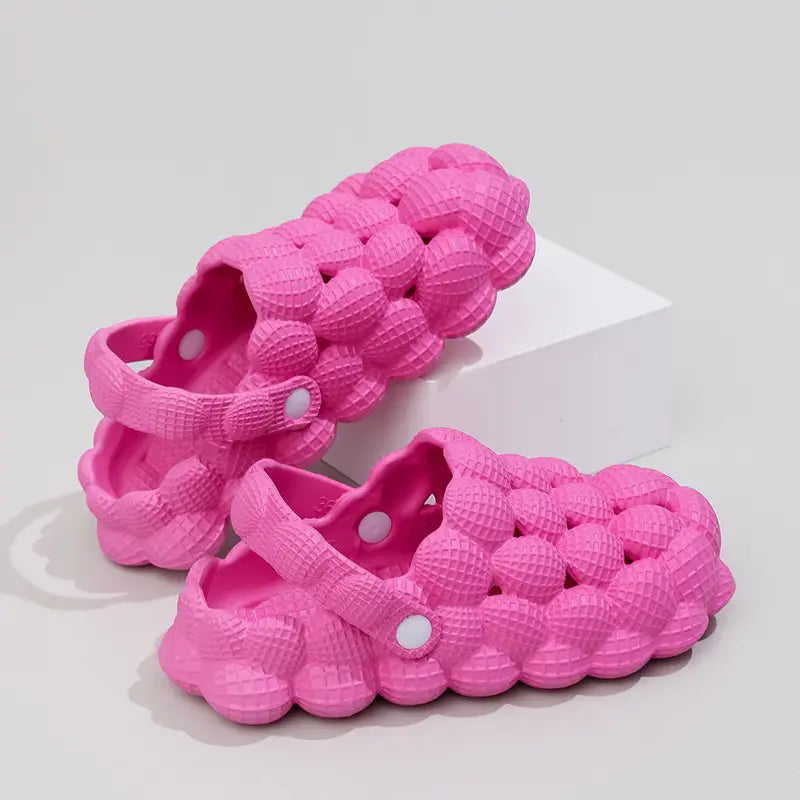 Bubble Slingback Slippers