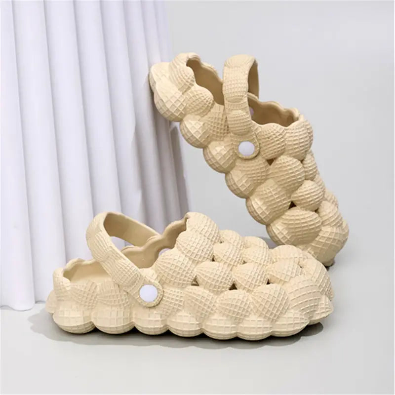 Bubble Slingback Slippers